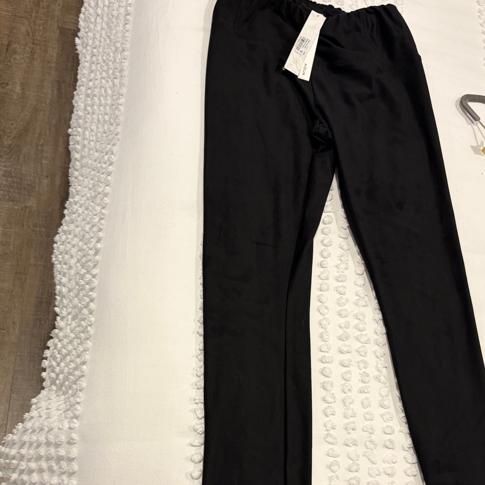 Aqua Black Leggings